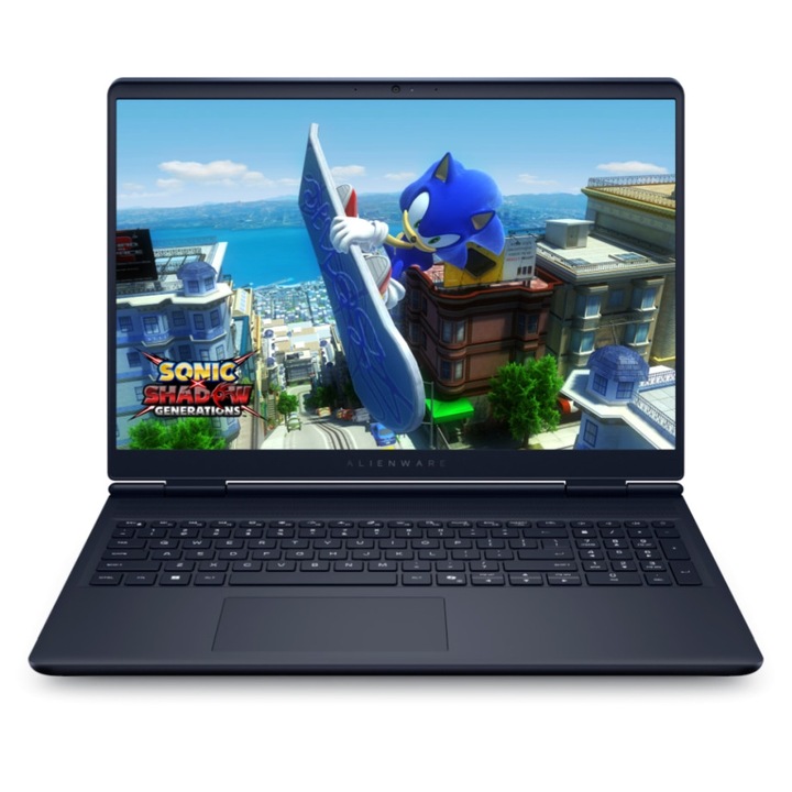 Лаптоп Dell Alienware 16 Aurora AC16250, AC16250.RPLH-R.008, 16", Intel Core 7 240H (10-ядрен), NVIDIA GeForce RTX 5050 (8GB GDDR7), 16GB 5600MHz (2x8GB) DDR5, Бял