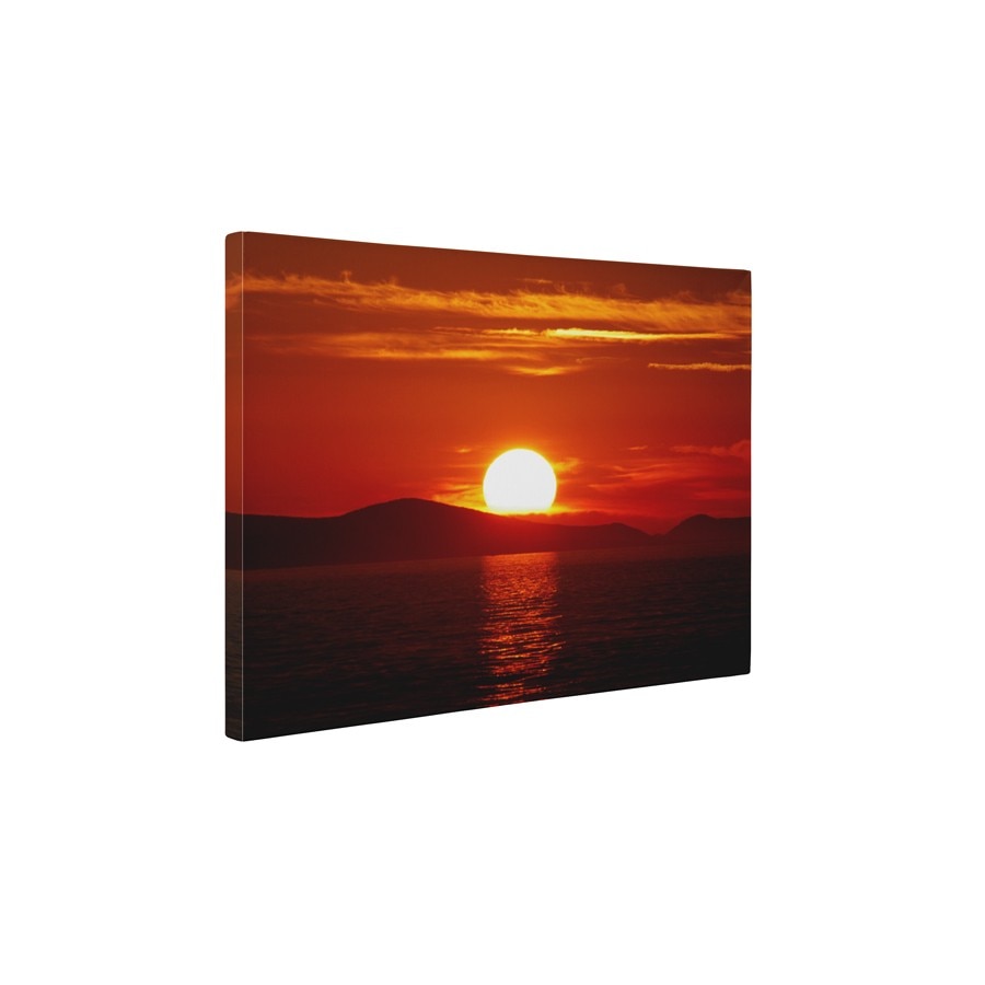 Relaxare in apusul de soare - Tablou Canvas - 45x60 cm