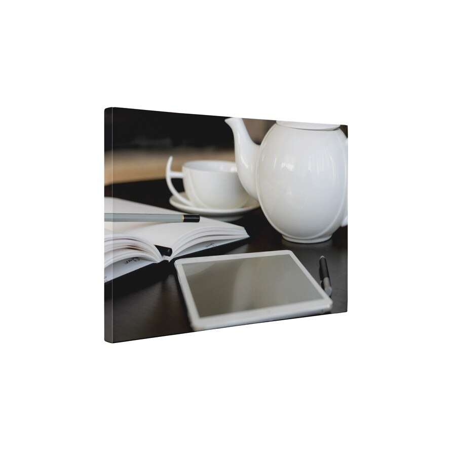 Pauza de ceai - Tablou Canvas - 60x80 cm