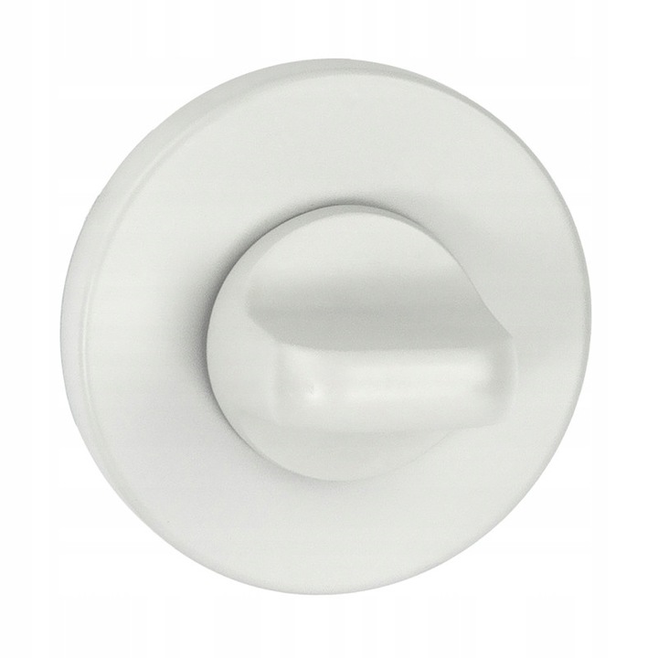 Set rozete WC rotunde VDS Fit, 2 bucăți, culoare ivory, diametru 51mm