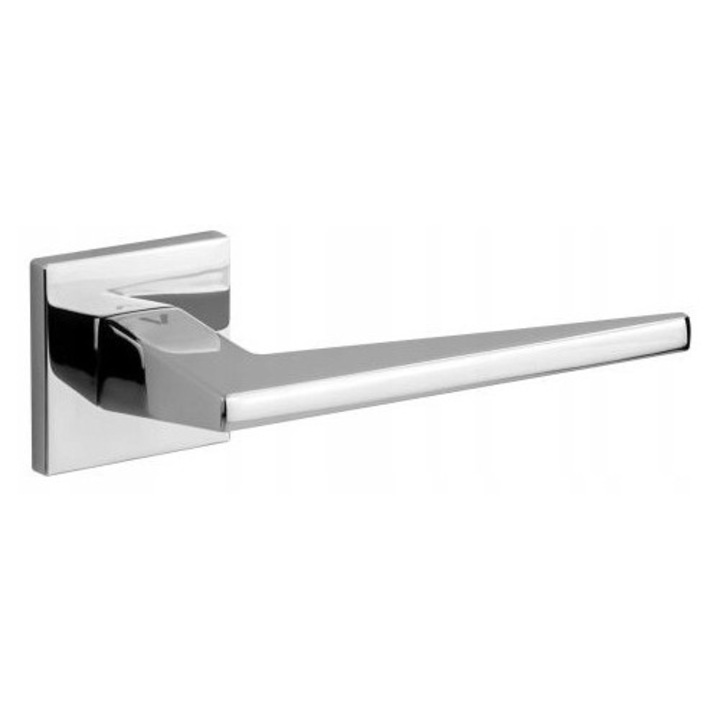 Clantă VDS LIMA, crom lucios, set 2 clante, sild pătrat, 38-45 mm