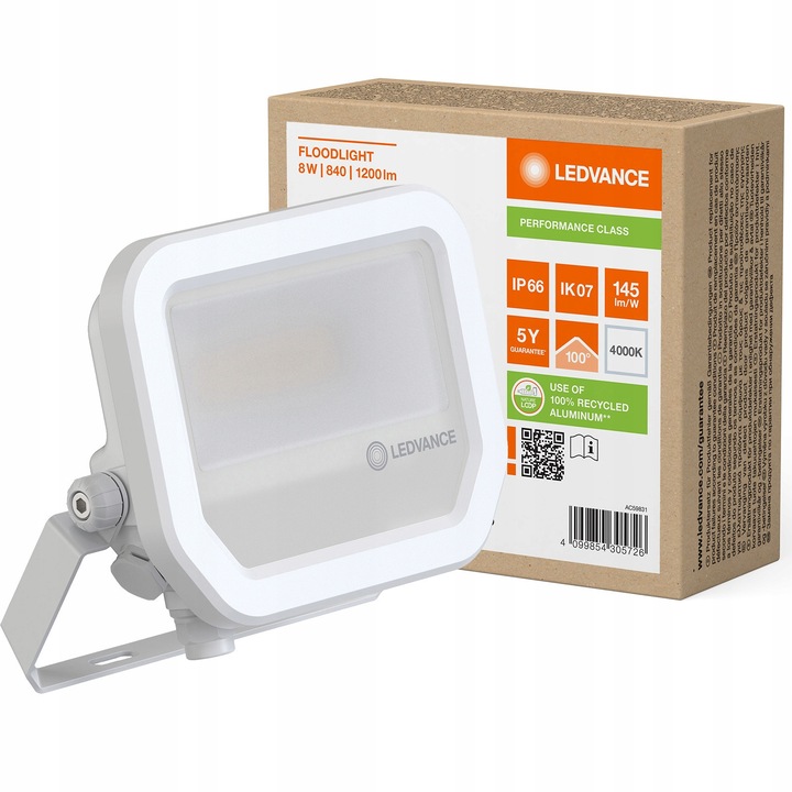 LEDVANCE 8W 1200lm 4000K IP66 Fehér Kültéri LED Projektor