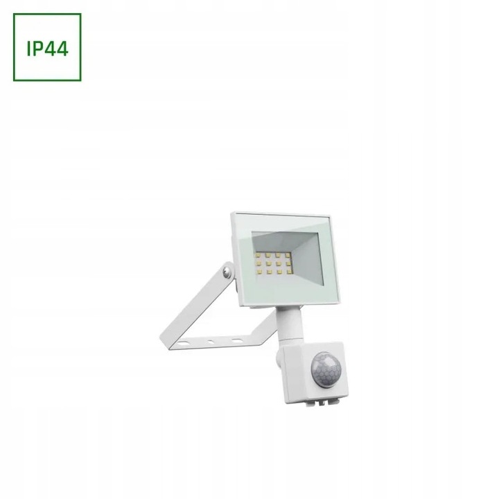 Proiector LED Spectrum NOCTIS LUX 4, 10W, alb, senzor de mișcare, IP44, 94x150x53mm