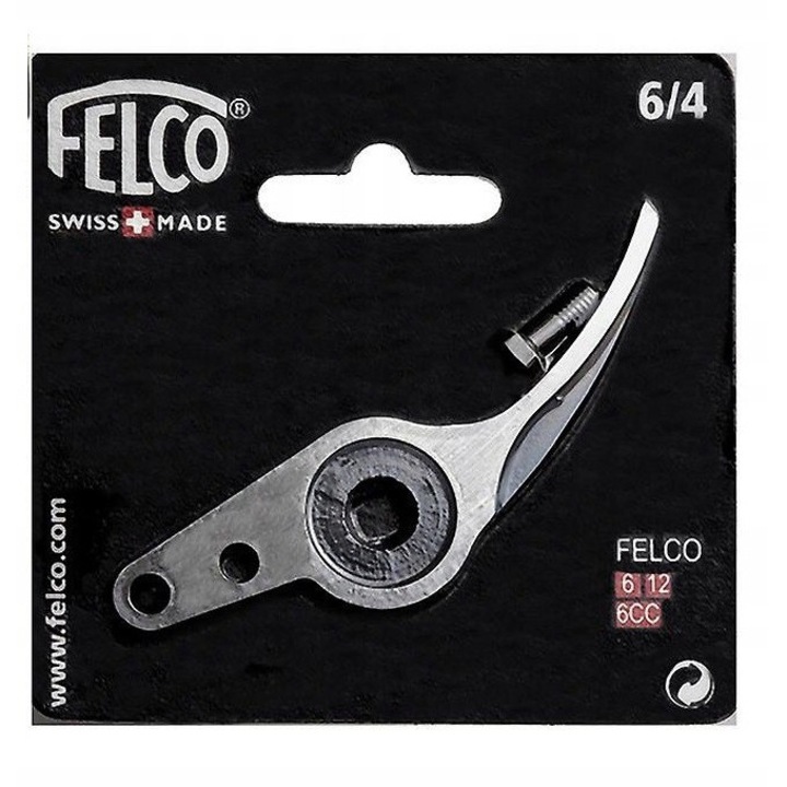 FELCO 6/4 ellentétes penge metszőollóhoz, kiváló minőségű acél, egyszerű összeszerelés, Svájcban gyártva