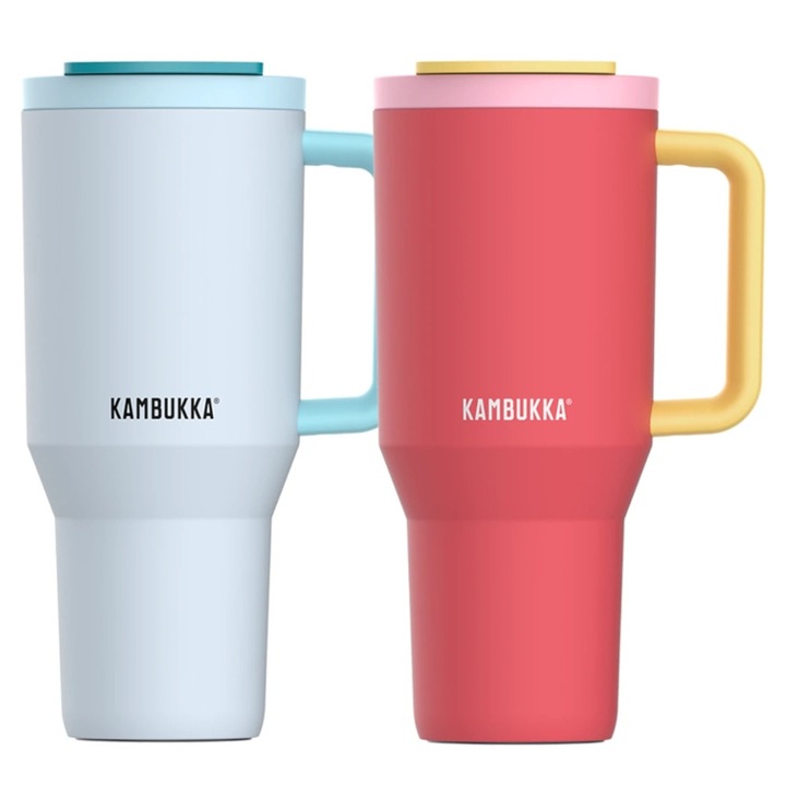 Set 2x Cană Termică Kambukka RIO, 950ml, multicolor