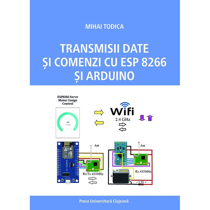 Transmisii date si comenzi cu ESP 8266 si Arduino, Mihai Todica