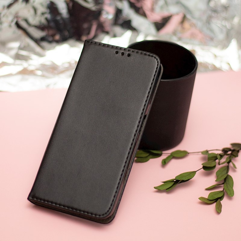 Husa Flip pentru Samsung Galaxy A17 4G / A17 5G / A26 5G, tip carte cu inchidere magnetica, Black