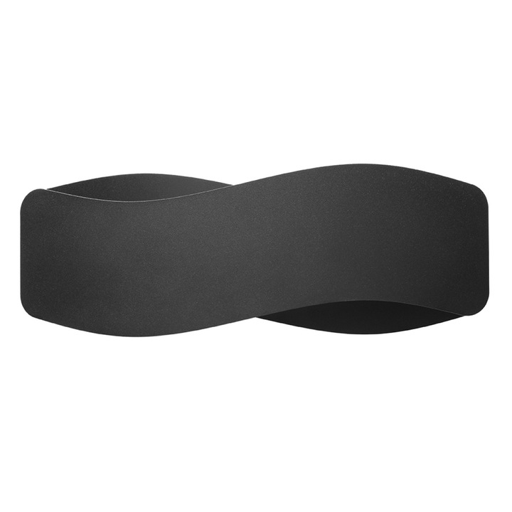 Aplica LUMILO TITANO, 2 surse de iluminat, negru, 40x12x15cm