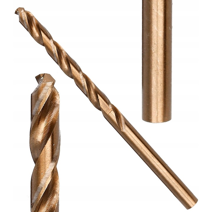 Set de 2 Burghie Cobalt HSS Torro Gold 3.2mm pentru Inox, Otel, Fonta