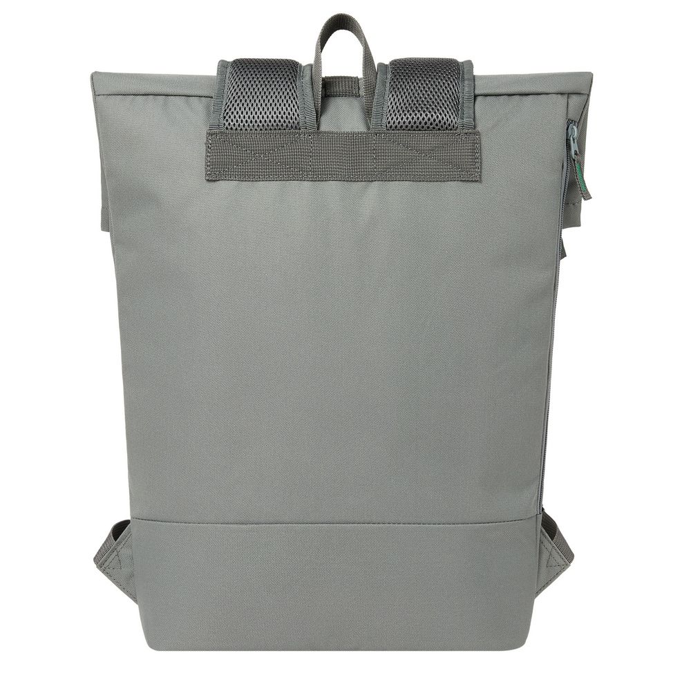 Rucsac RivaCase Gremio Eco Rolltop 15L 15,6", gri, 430x280x135mm