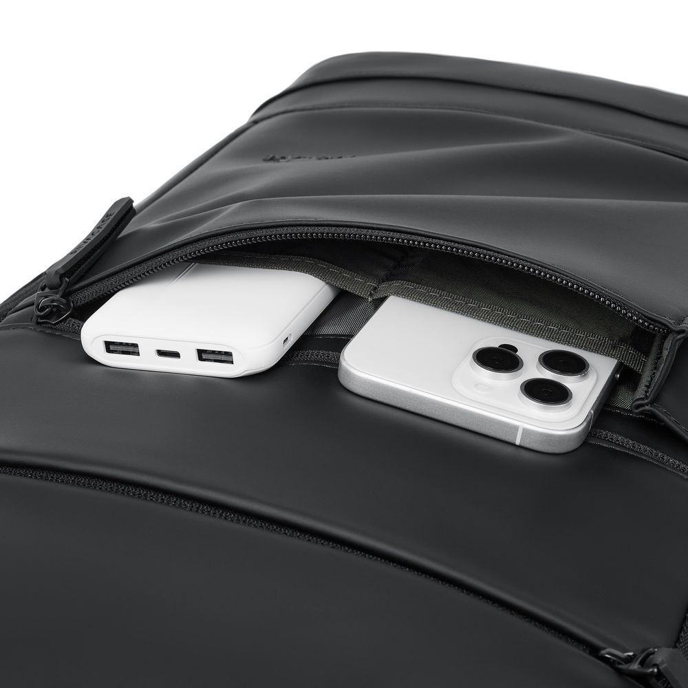 RivaCase 7856 ECO 20L rucsac urban pentru laptop 15,6", negru, 270x470x170mm
