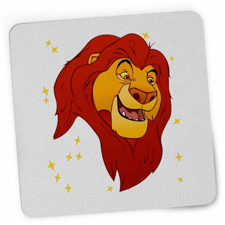 Mousepad Regele Leu Mufasa CoolTrend, 21x19cm