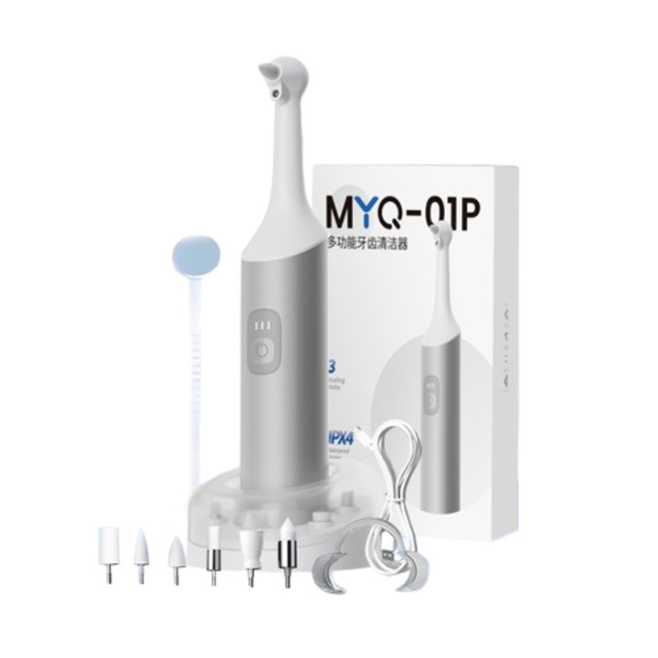 Aparat electric pentru curatarea dintilor, indepartare pete si tartru, dimensiuni portabile