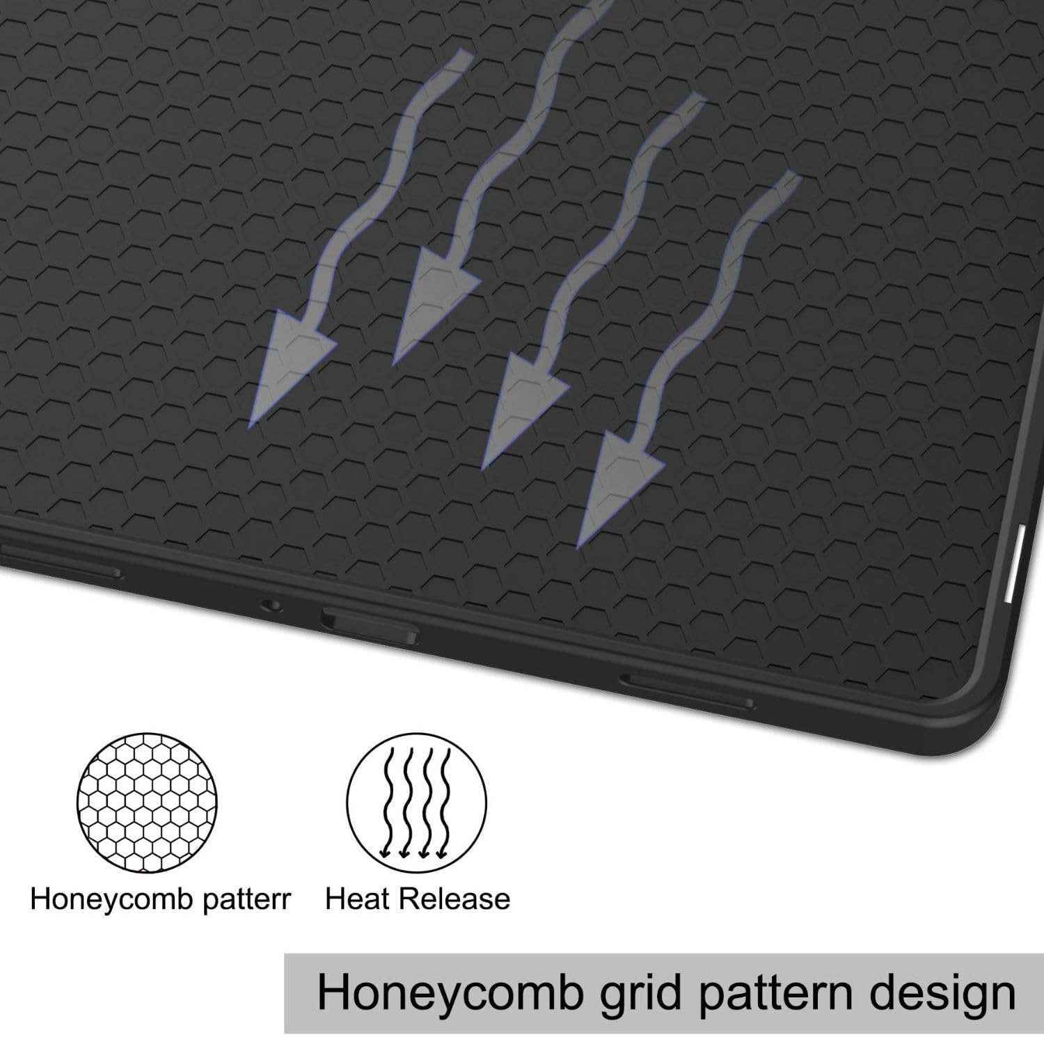 Husa pentru Samsung Galaxy Tab A11 8.7 inch Soft Shell Light & Slim cu functie stand si compartiment pentru stylus, tip stand - albastru inchis