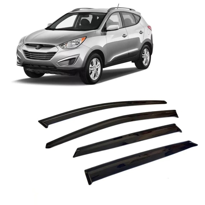 Спортни Ветробрани за Hyundai IX35 2010-2015 SUV – 4 броя – Залепващи