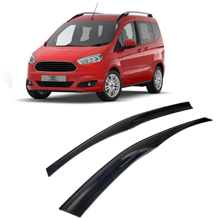 Спортни Ветробрани за Ford Torneo Courier 2014-2023 Minivan – Комплект 2 бр. предни – Залепващи