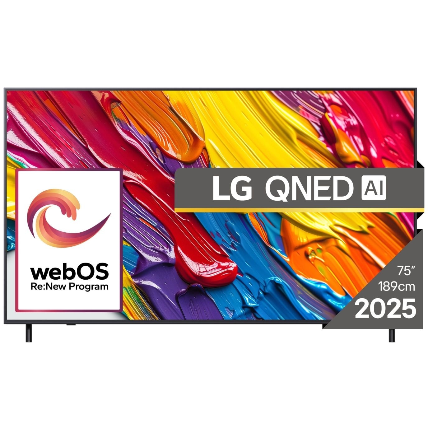 Televizor LG 75QNED82A3B, 75", 4K, 60Hz, Smart, multicolor