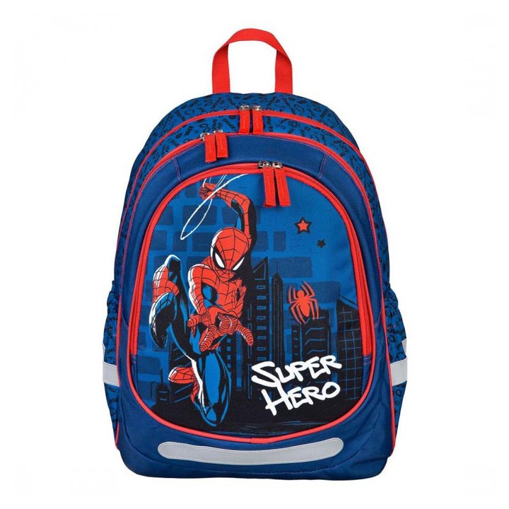 Pókember ergonómikus iskolatáska