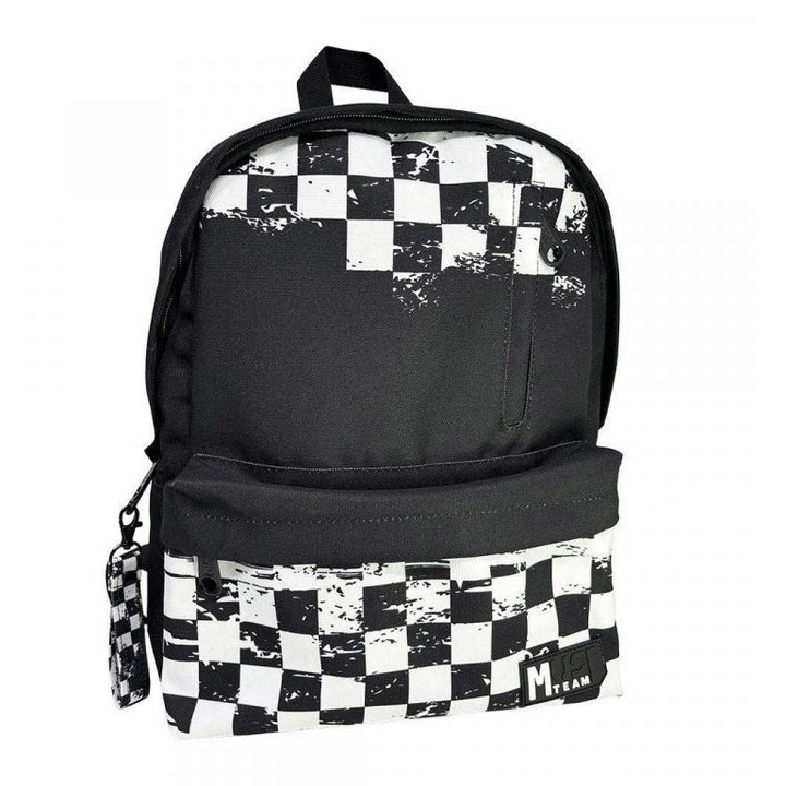 Luna: Must Team Chessboard lekerekített iskolatáska, hátizsák 32x17x42cm