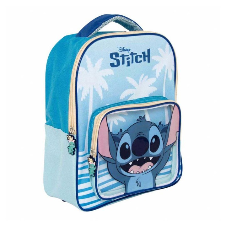 Lilo & Stitch hátizsák elülső zsebbel
