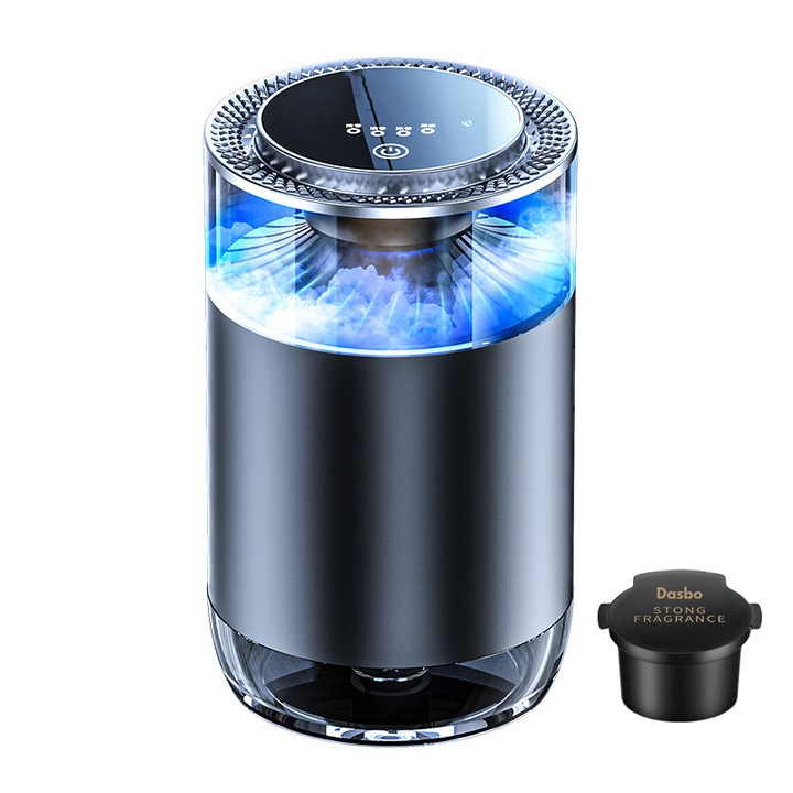 Rqiurpn autóillatosító, vízesés ihlette design, ultrafinom permetezési technológia, 2 utántöltő, többszínű, 6 hónapig tart