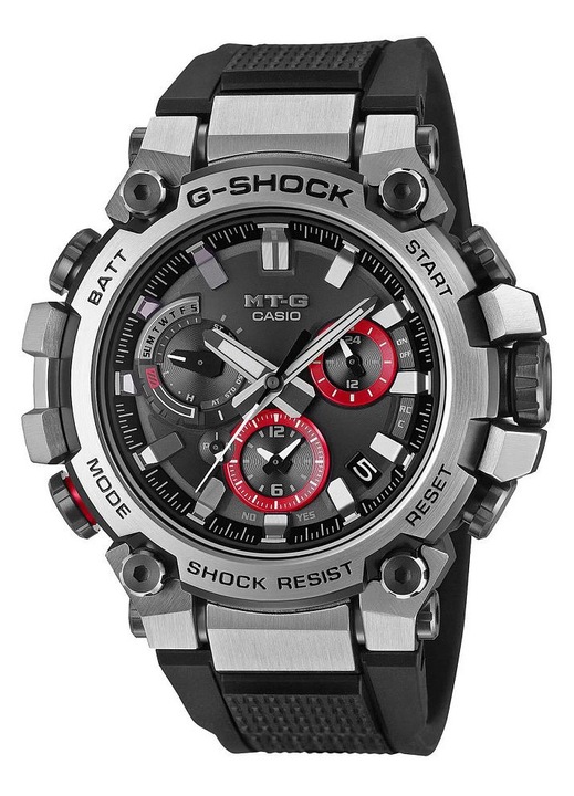 Casio G-Shock Metal Twisted G férfi karóra - Dual Core Guard Solar