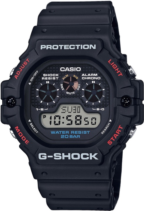 G-SHOCK Мъжки черен Casio-DW-5900-1ER