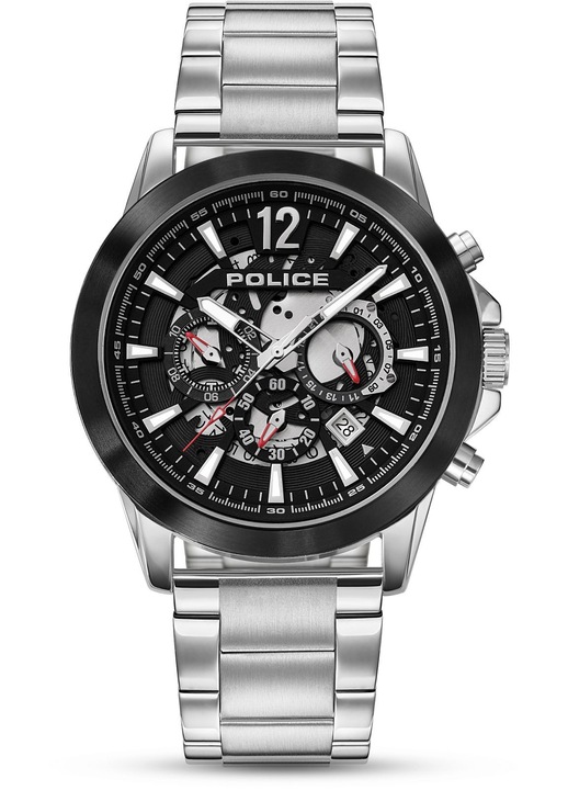 Police Vertigo Skeleton Chronograph férfi karóra