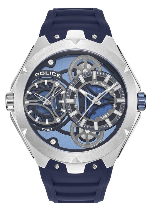 Police Scepter Open Heart Dual Time férfi karóra
