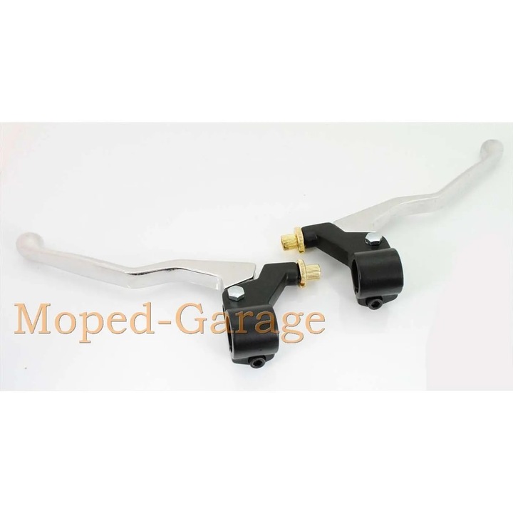 Kuplung-/fékkar alumínium fekete Zündapp, Kreidler, Hercules, Puch, Miele, DKW, NSU, KTM számára MG00000577