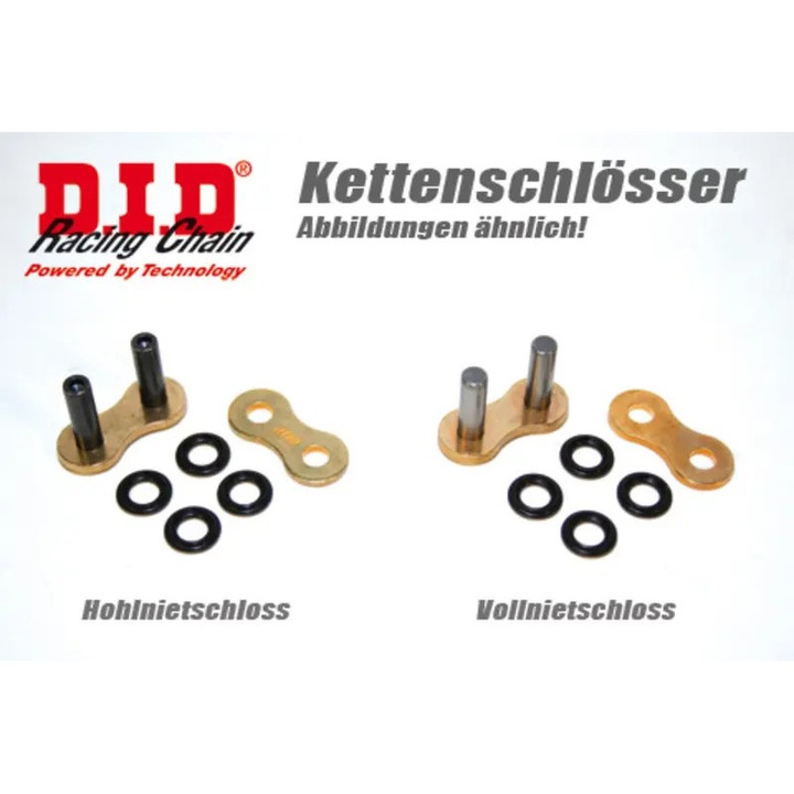 D.I.D. üreges szegecses zár 532 ZLV - (ZJ) 532 láncosztás MBHR_1143074