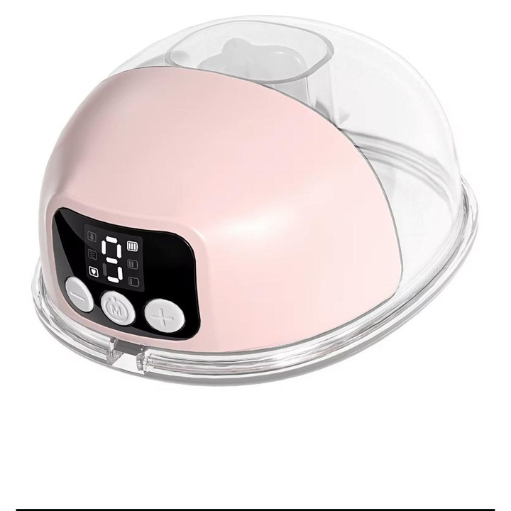 Elektromos Mellszívó, Beauty Pack Hands-Free, hordozható és csendes, 3 mód & 12 szint, szivárgásmentes, bpa-mentes, újratölthető, usb, elegáns rózsaszín