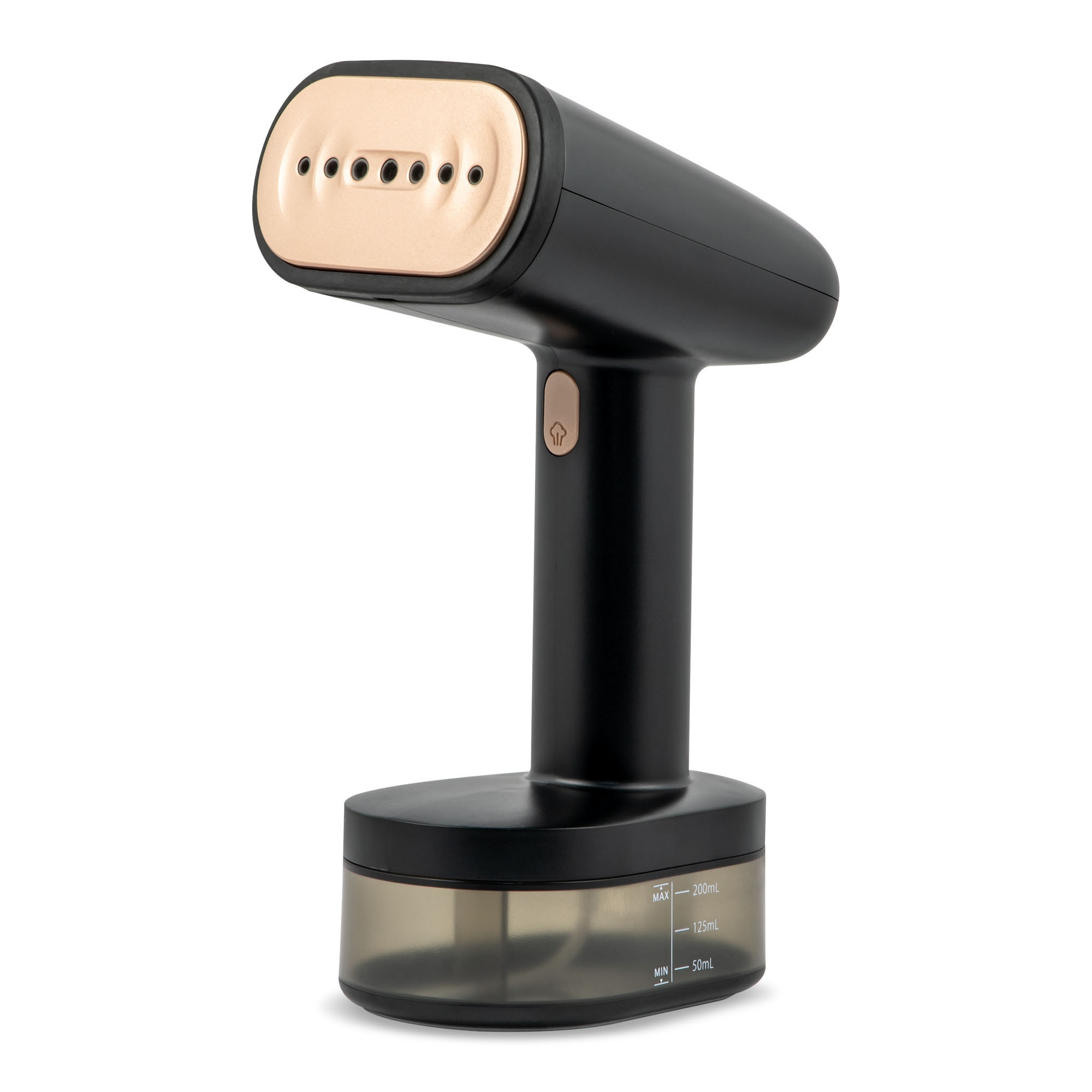 Aparat de calcat vertical portabil ZASS ZGS 20 Negru, putere mare de 1600W, debit de abur 28 g/min, vaporizator rapid in 30s, rezervor apa 250ml, panou de control digital LED