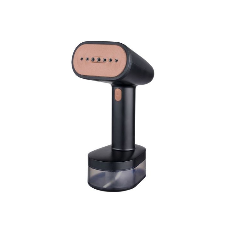 Преносима вертикална ютия ZASS ZGS 20 Черна, висока мощност 1600W, пара 28 гр/мин, бързо изпаряване за 30 секунди, резервоар за вода 250 мл, LED цифров контролен панел