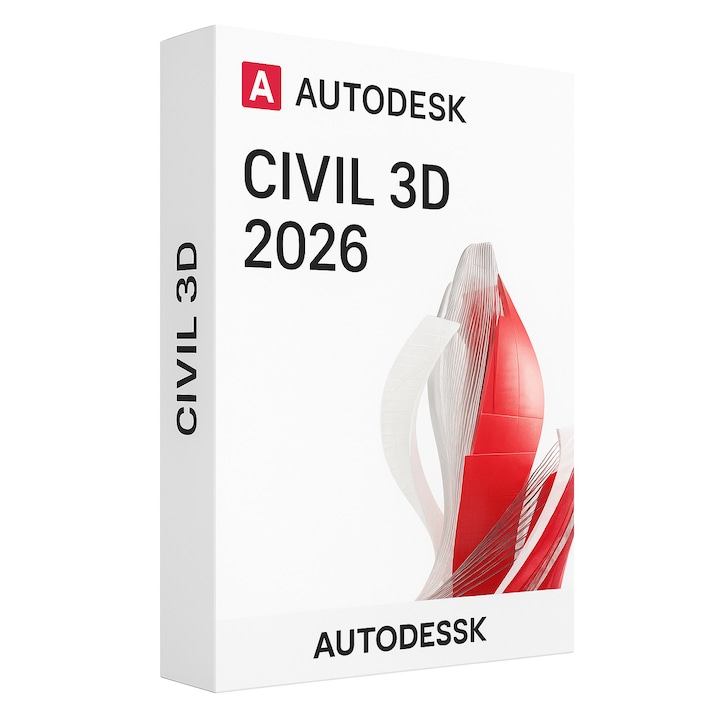 Autodesk Civil 3D 2026 – Licenta Digitala 1 An