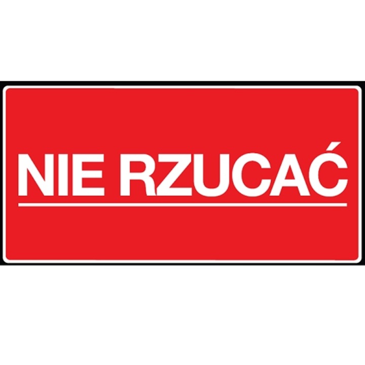 Etichete Autocolante Avertizare, Neopak, Mesaj Clar „Nu Arunca”, Ideale Pentru Manipularea Corecta A Pachetelor In Transport Si Logistica, Vizibile, Rezistente La UV Si Usor De Aplicat Pe Diverse Suprafete, 10 x 5 cm, 100 Bucati, Rosu