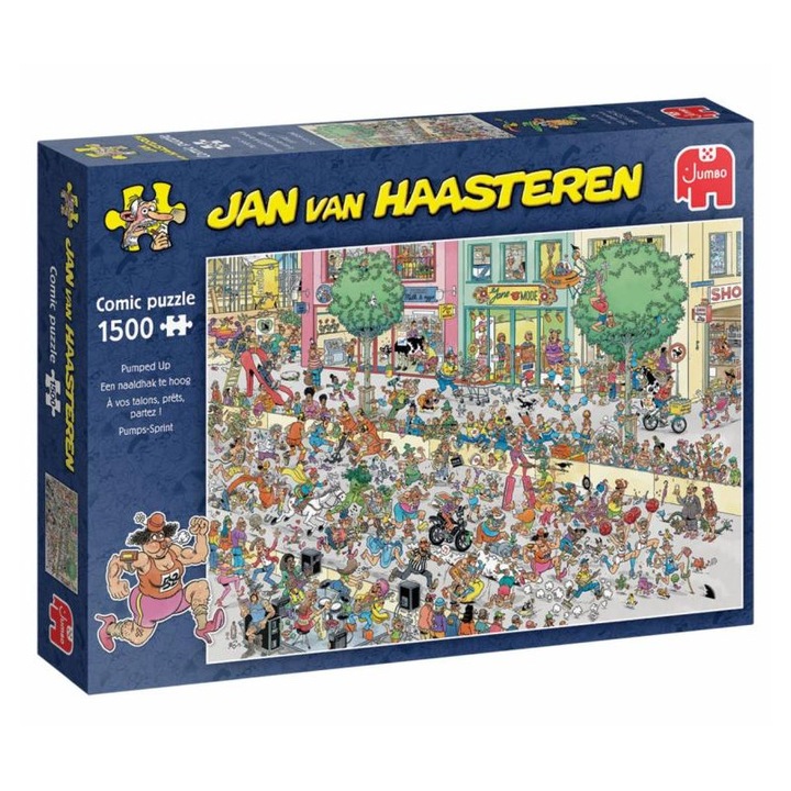Jan Van Haasteren puzzle: Városi futóverseny (1500 db)
