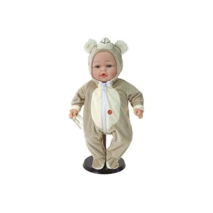 Papusa Adar 40cm cu sunet in limba poloneza, PVC