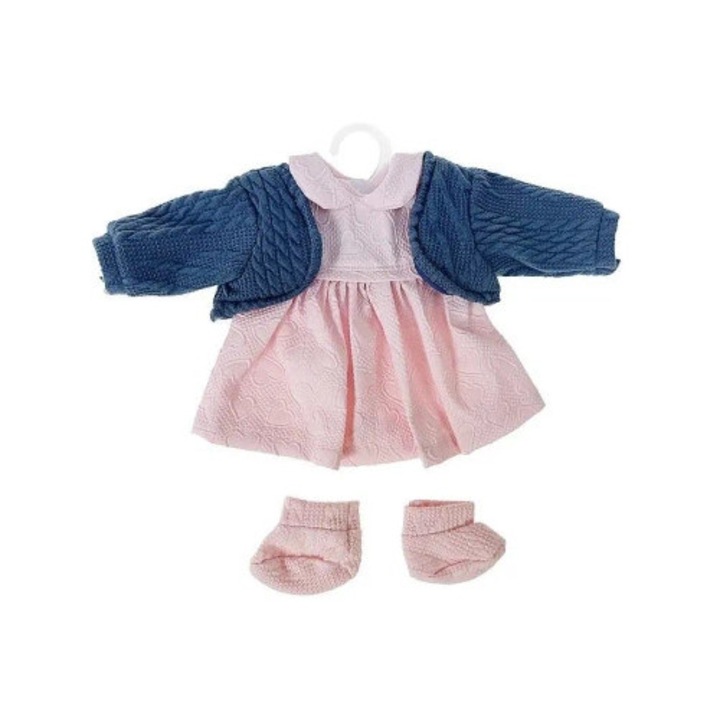 Ubranko pentru papusi, Adar, set, multicolor