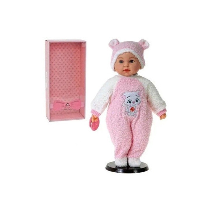 Papusa Adar 40cm, cu voce in limba romana, canta si vorbeste