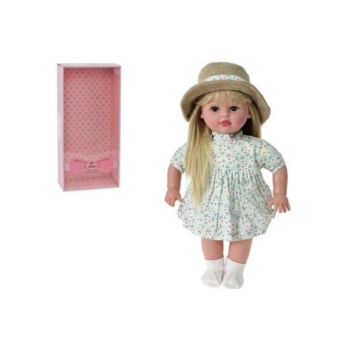 Papusa Adar 40cm, cu voce in limba poloneza, canta si vorbeste, cutie inclusa