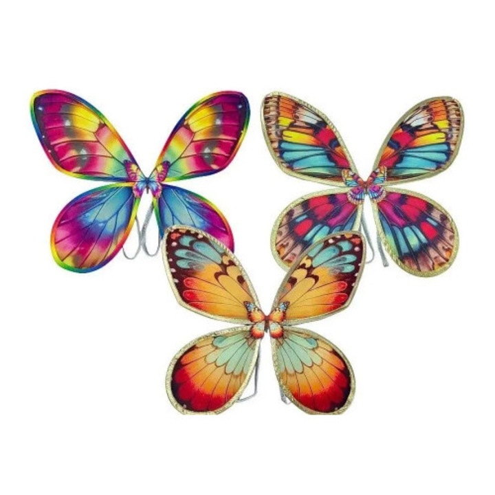 Costum copii Adar, aripioare de fluture , multicolor