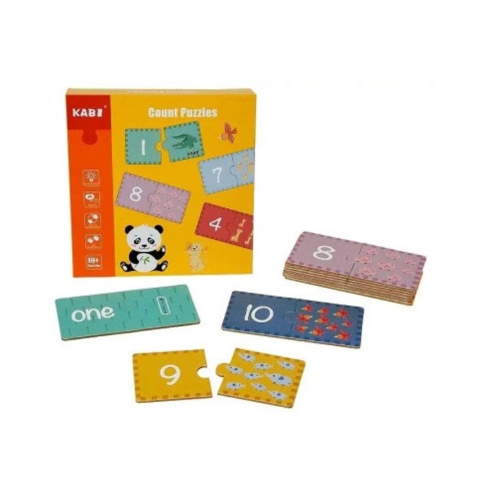 Puzzle matematic, Adar, cu denumiri in engleza