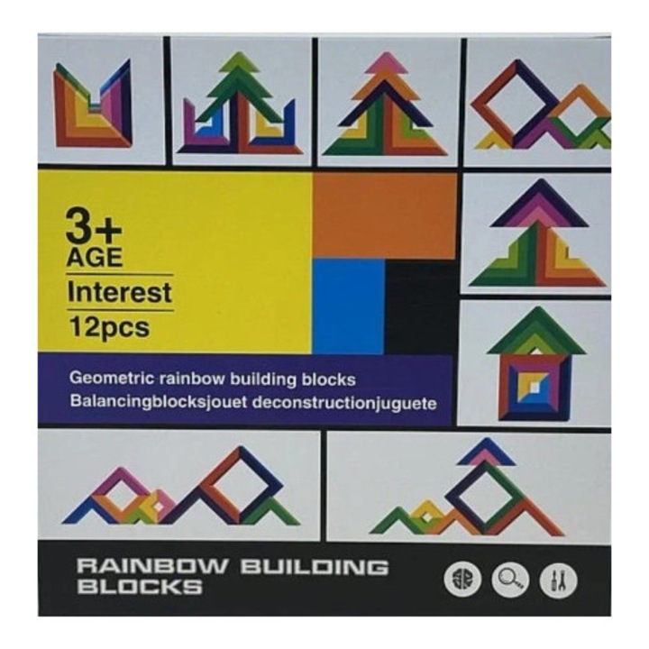 Set de constructie Klocki, Adar, multicolor