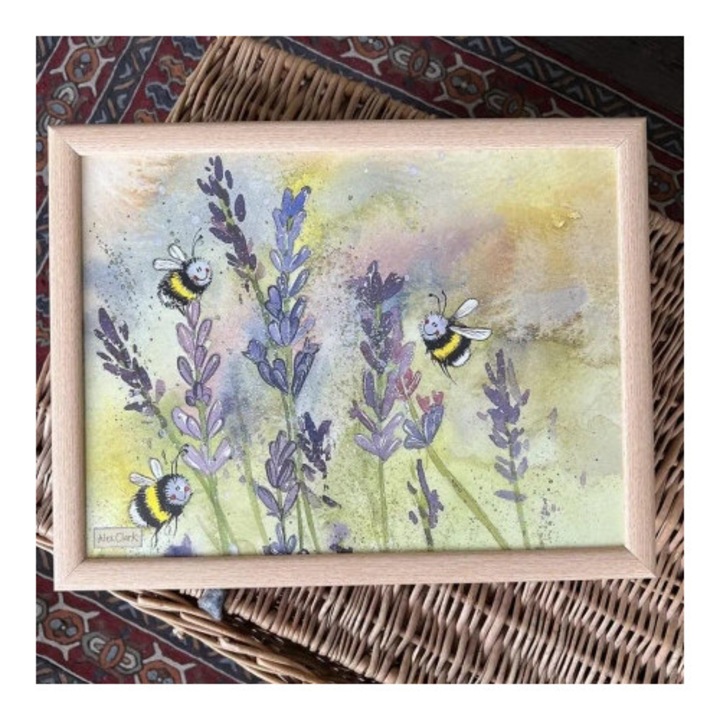 Support laptop Alex Clark, model LP12, dimensiuni 44,5x34,5x9cm, multicolor