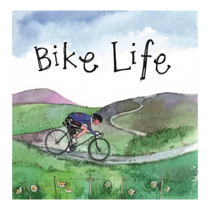 Felicitare, Alex Clark, Karnet S473 Rowerowe zycie, 160x160mm, set cu plic alb