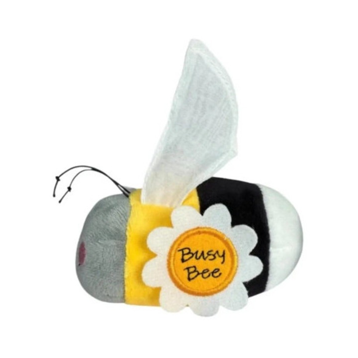 Jucarie de plus Alex Clark, albina Zapracowana, 30x20cm, lavabila