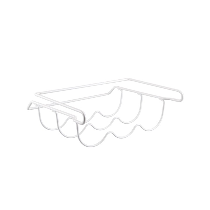 Raft de depozitare pentru frigider, 2 buc., alb