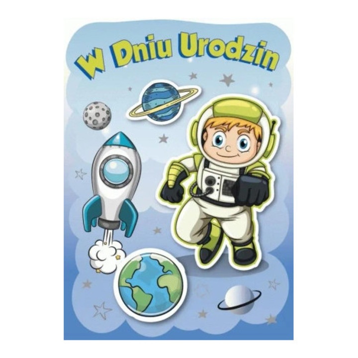 Felicitare Armin Style Urodziny cu text interior si loc pentru urari personale