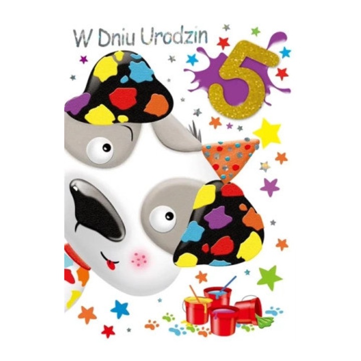 Felicitare Urodziny, Armin Style, set cu plic si urari.